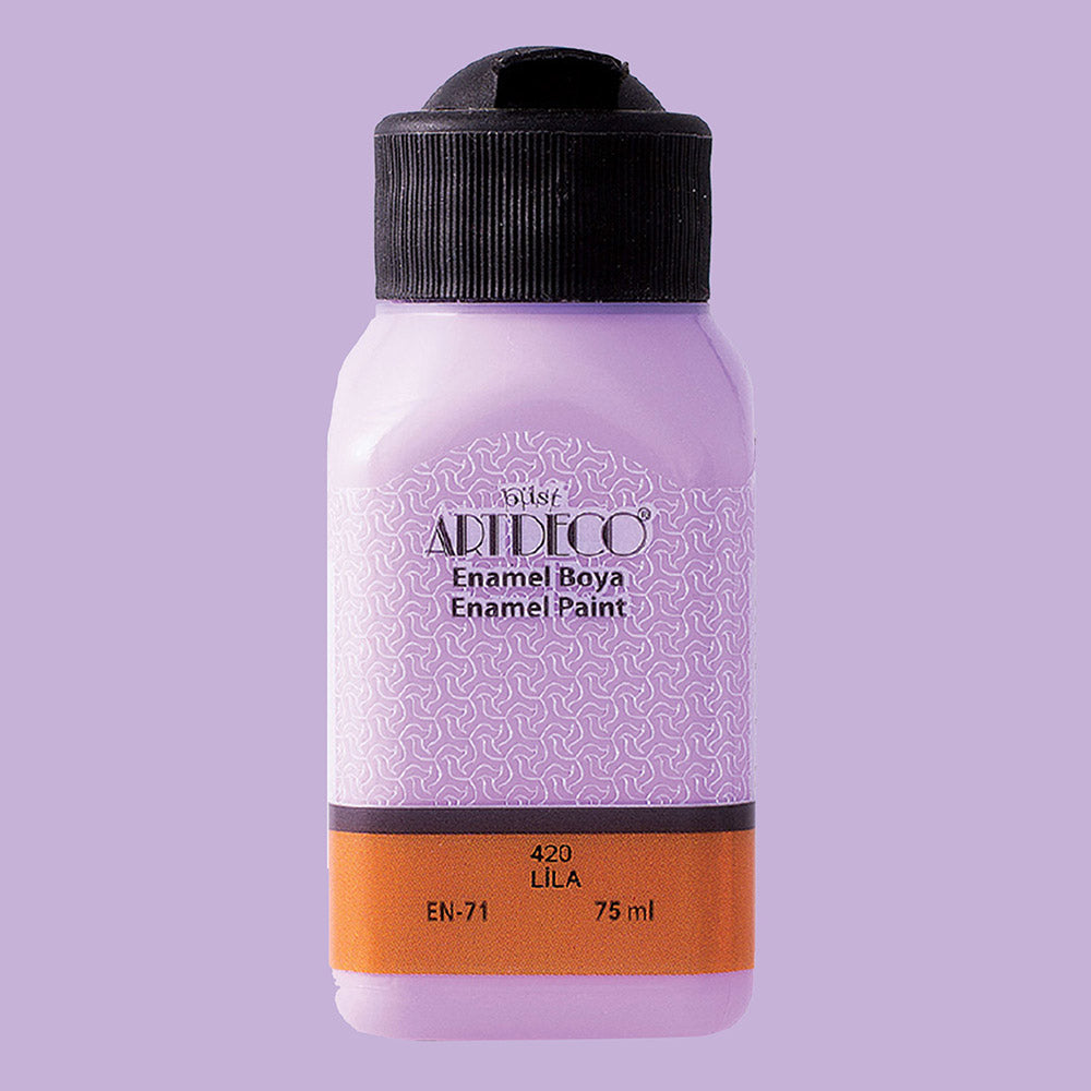 Artdeco Enamel Boya 75ml Lila 420