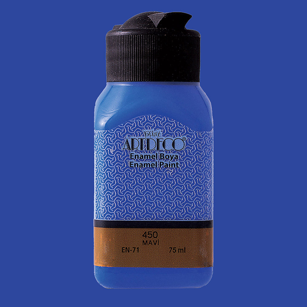 Artdeco Enamel Boya 75ml Mavi 450