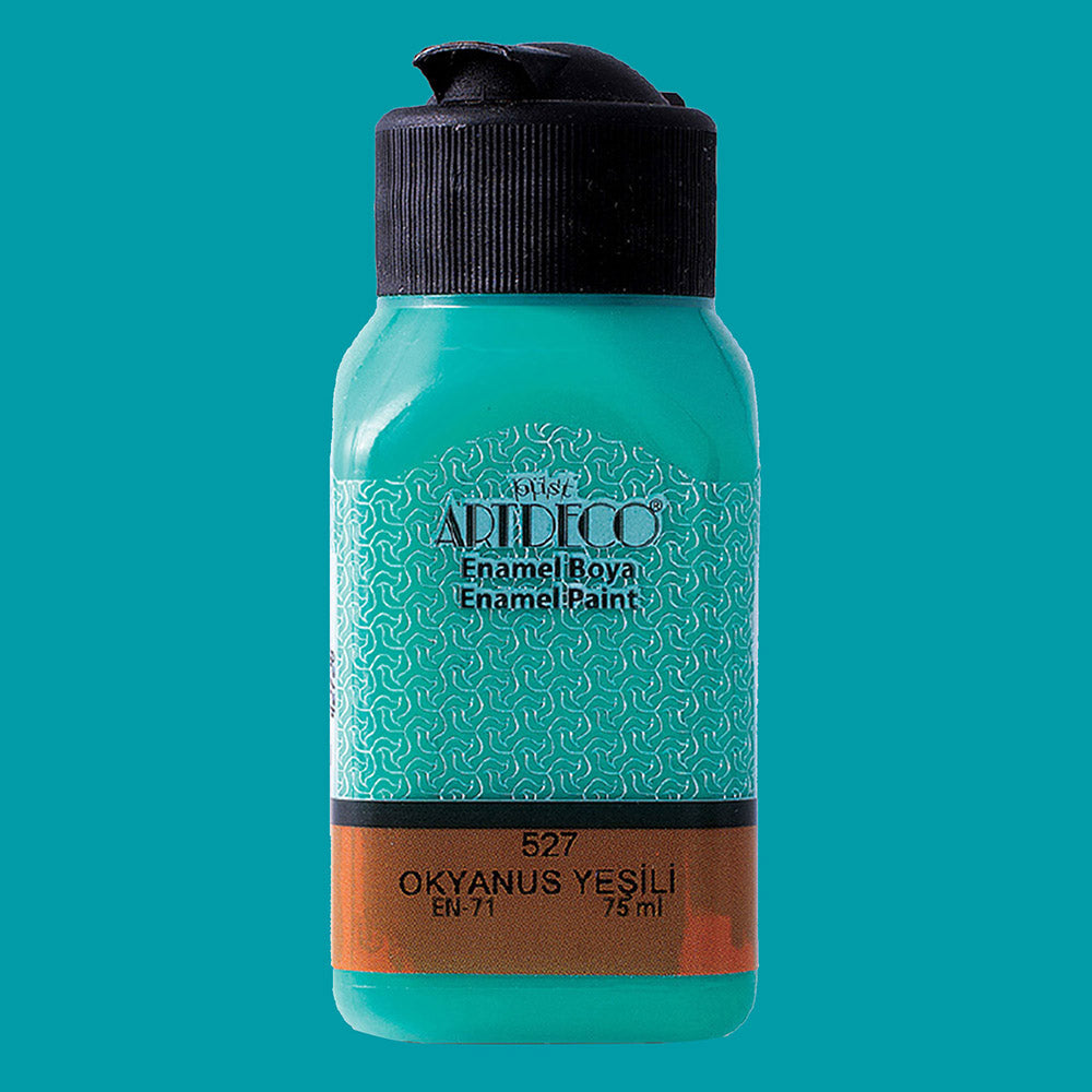 Artdeco Enamel Boya 75ml Okyanus Yeşili 527