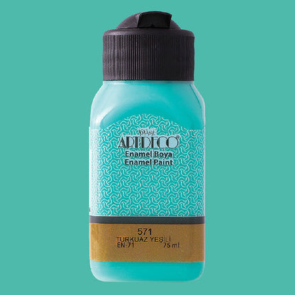 Artdeco Enamel Boya 75ml Turkuaz Yeşil 571