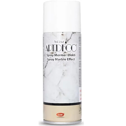 Artdeco Akrilik Sprey Mermer Efekti 200ml Beyaz 060