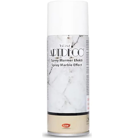 Artdeco Akrilik Sprey Mermer Efekti 200ml Beyaz 060