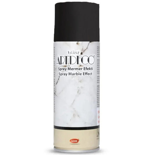 Artdeco Akrilik Sprey Mermer Efekti 200ml Siyah 790