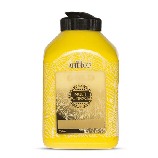 Artdeco Gold Multi-Surface Akrilik Boya 500ml Sarı 201