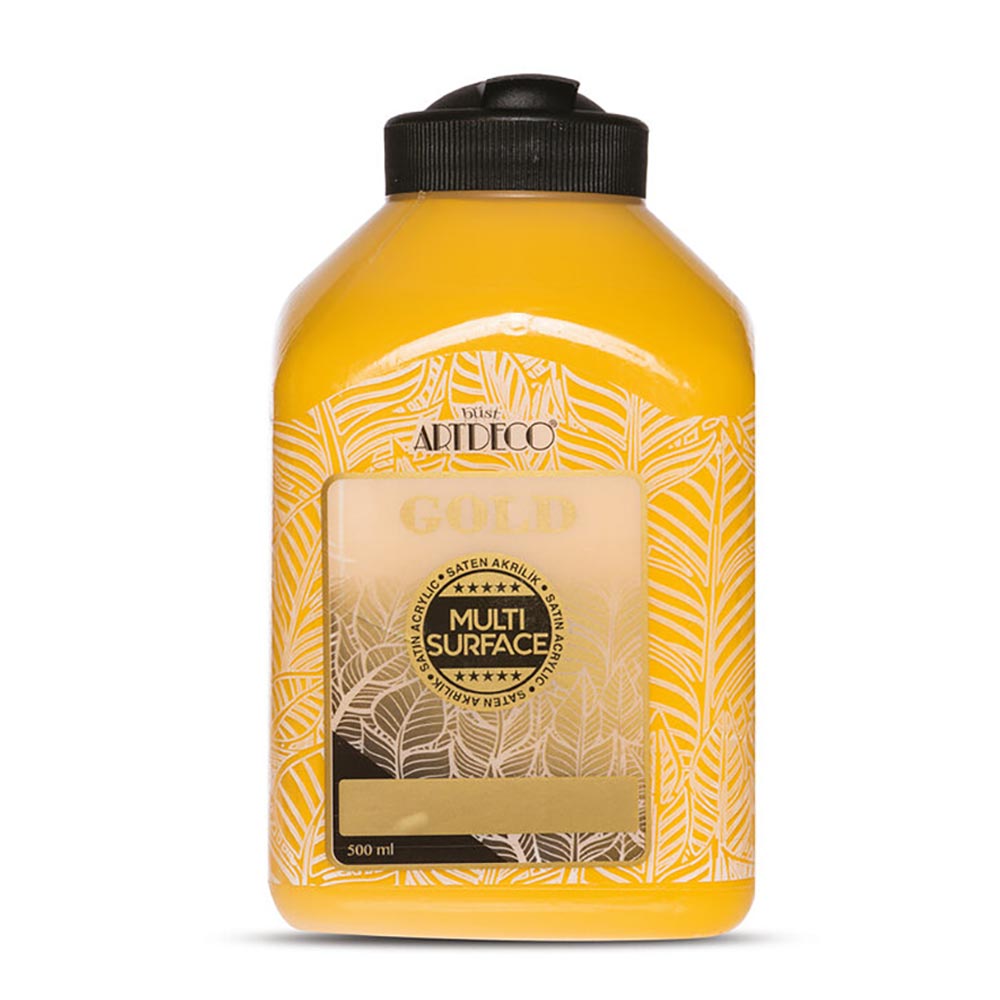 Artdeco Gold Multi-Surface Akrilik Boya 500ml Taksi Sarısı 208