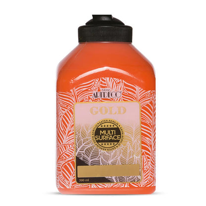 Artdeco Gold Multi-Surface Akrilik Boya 500ml Turuncu 215