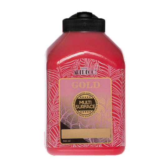 Artdeco Gold Multi-Surface Akrilik Boya 500ml Kırmızı 220