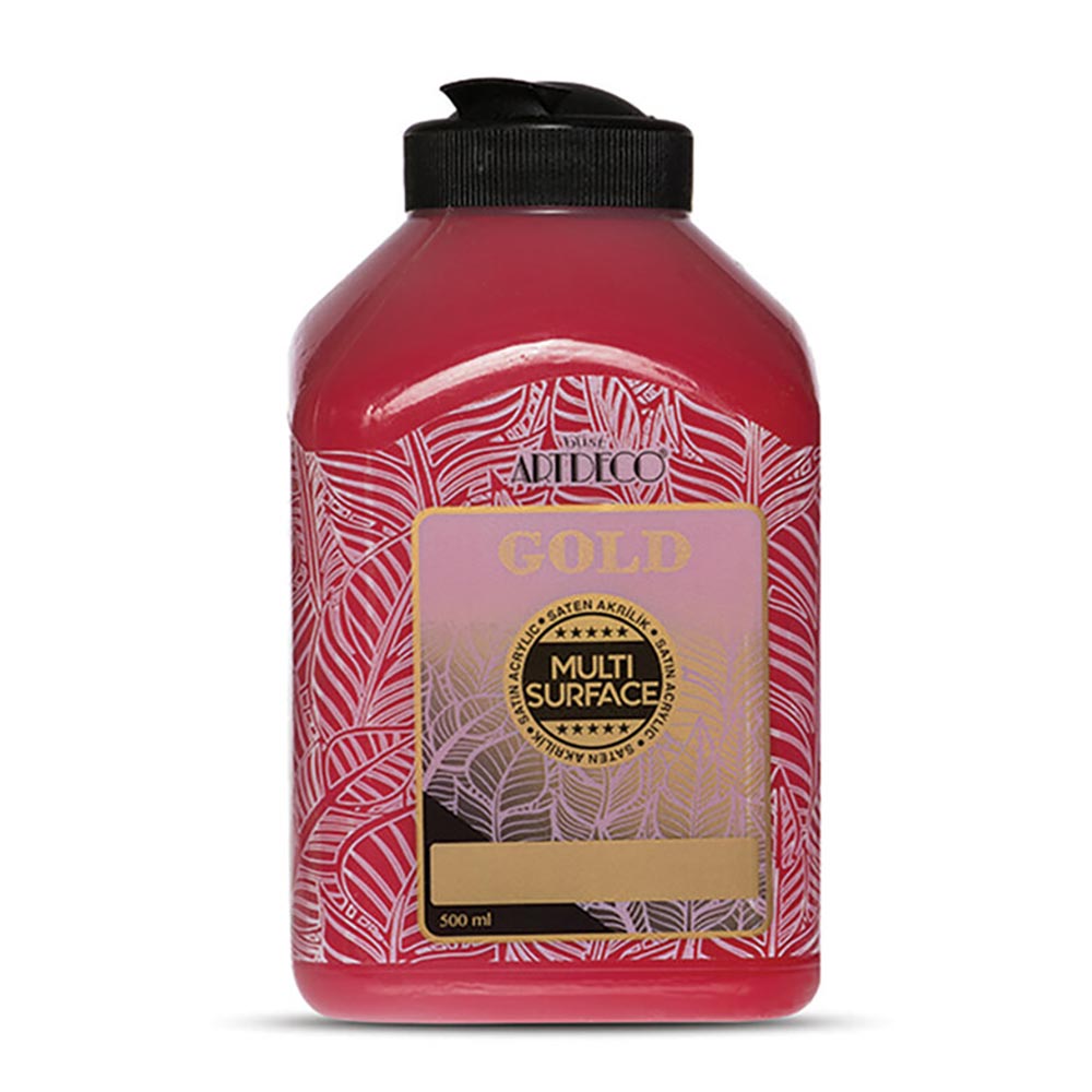 Artdeco Gold Multi-Surface Akrilik Boya 500ml Ateş Kırmızı 226