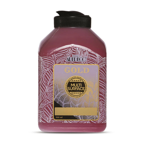 Artdeco Gold Multi-Surface Akrilik Boya 500ml Bordo 234