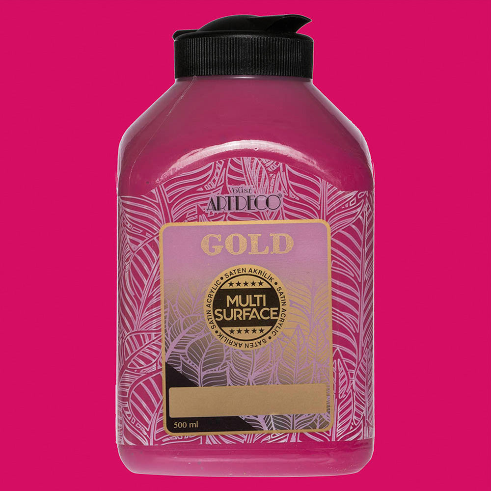 Artdeco Gold Multi-Surface Akrilik Boya 500ml Magenta 238