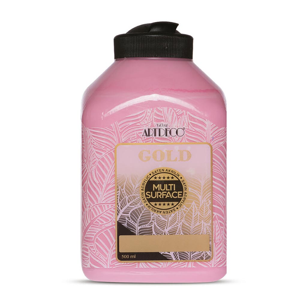 Artdeco Gold Multi-Surface Akrilik Boya 500ml Pembe 256