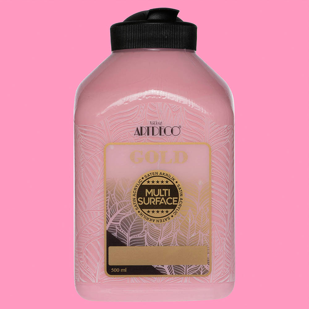 Artdeco Gold Multi-Surface Akrilik Boya 500ml Bebek Pembe 258