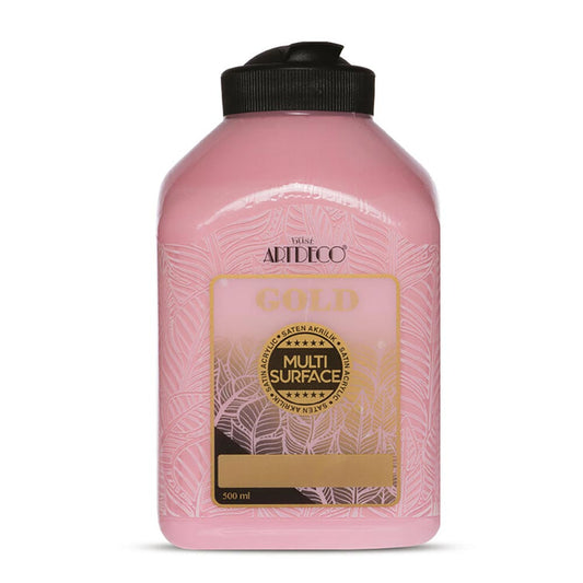 Artdeco Gold Multi-Surface Akrilik Boya 500ml Bebek Pembe 258
