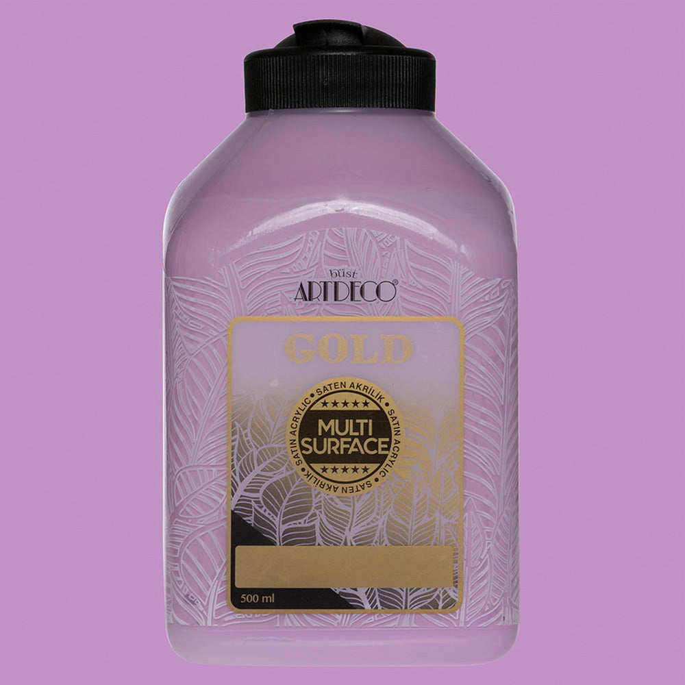 Artdeco Gold Multi-Surface Akrilik Boya 500ml Lila 261