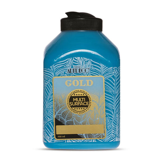 Artdeco Gold Multi-Surface Akrilik Boya 500ml Okyanus Mavi 276