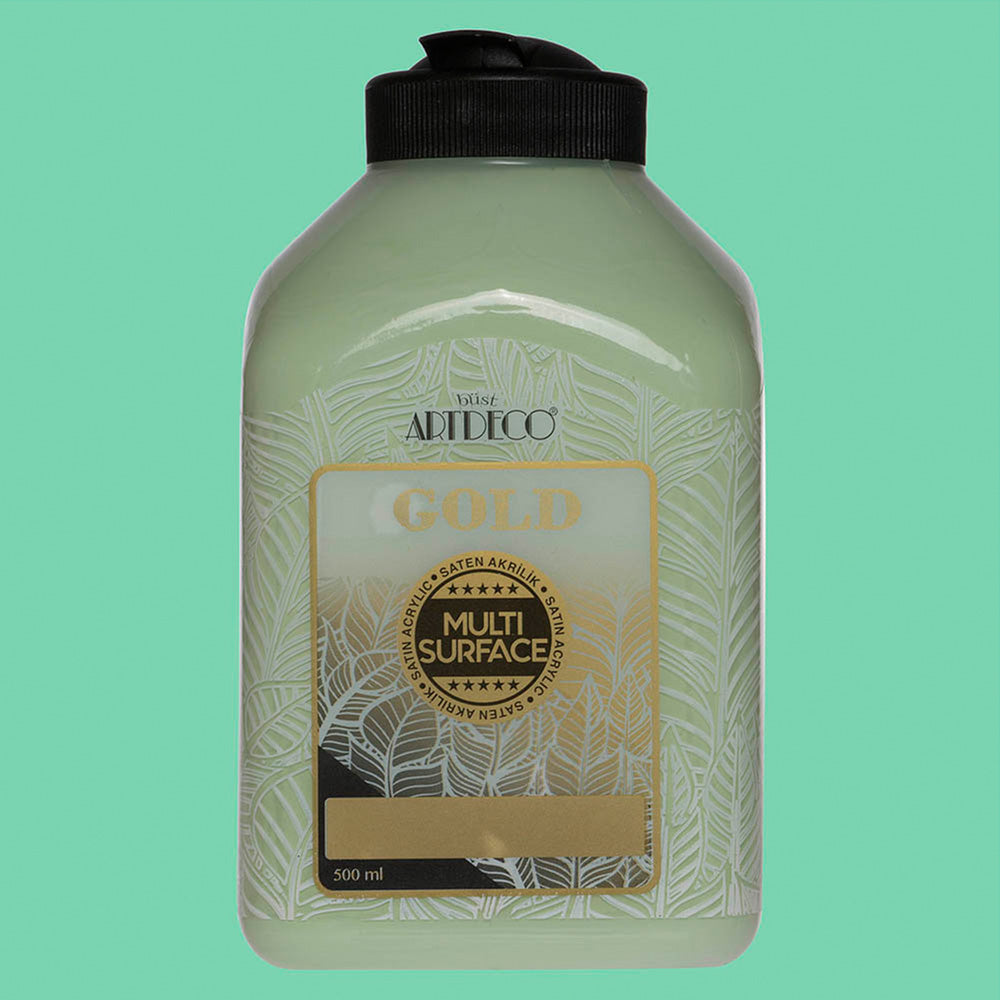 Artdeco Gold Multi-Surface Akrilik Boya 500ml Retro Yeşil 281