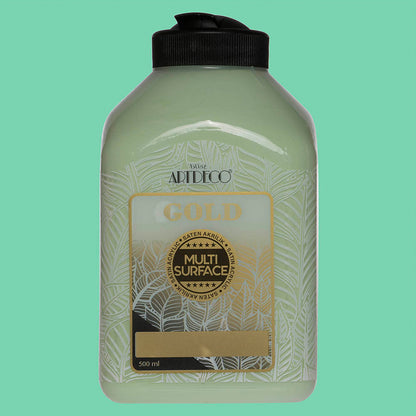 Artdeco Gold Multi-Surface Akrilik Boya 500ml Retro Yeşil 281