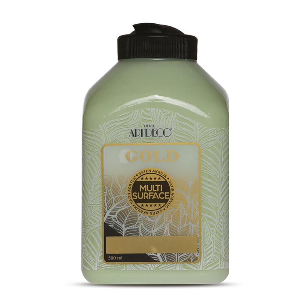 Artdeco Gold Multi-Surface Akrilik Boya 500ml Retro Yeşil 281