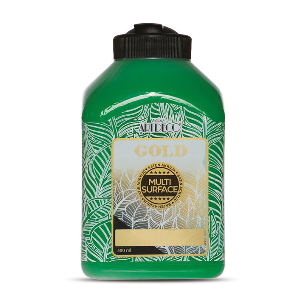 Artdeco Gold Multi-Surface Akrilik Boya 500ml Yeşil 285