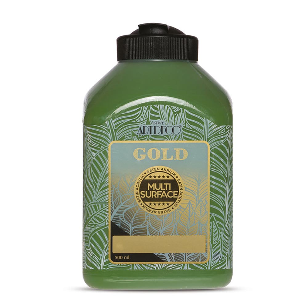 Artdeco Gold Multi-Surface Akrilik Boya 500ml Yaprak Yeşili 287