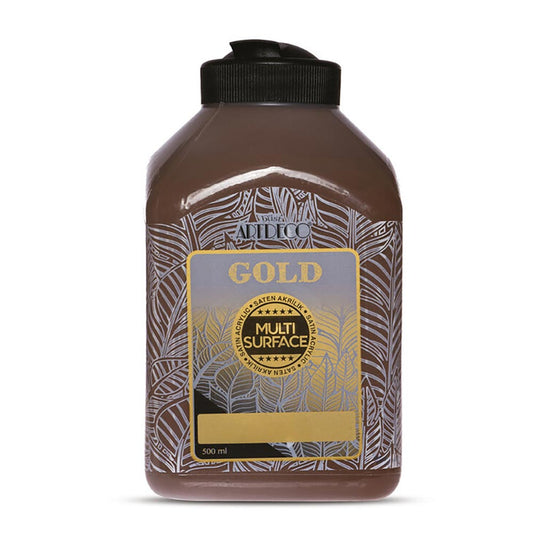 Artdeco Gold Multi-Surface Akrilik Boya 500ml Acı Kahve 293