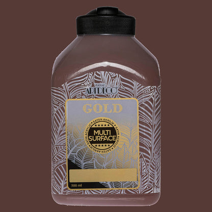 Artdeco Gold Multi-Surface Akrilik Boya 500ml Kahverengi 295