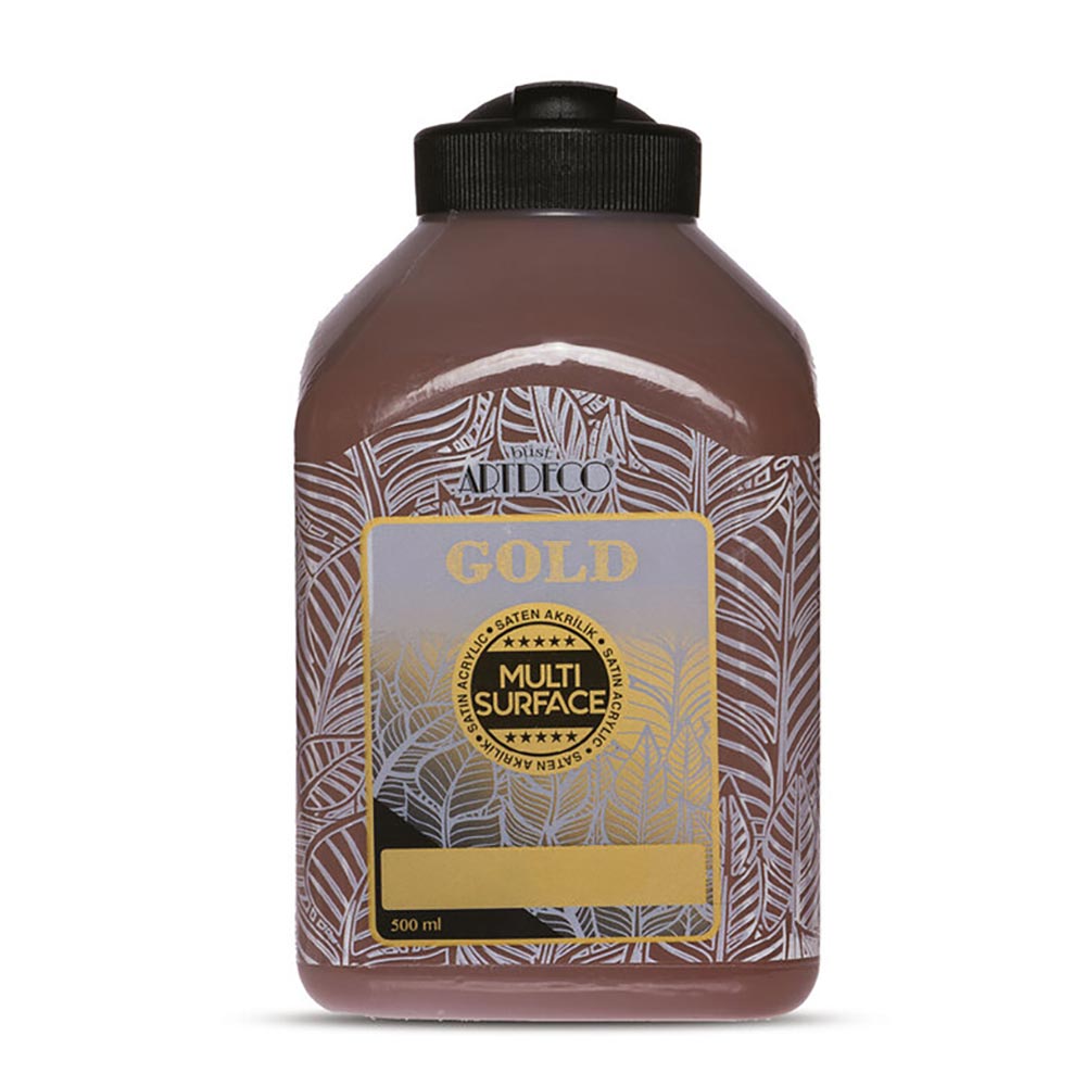 Artdeco Gold Multi-Surface Akrilik Boya 500ml Kahverengi 295