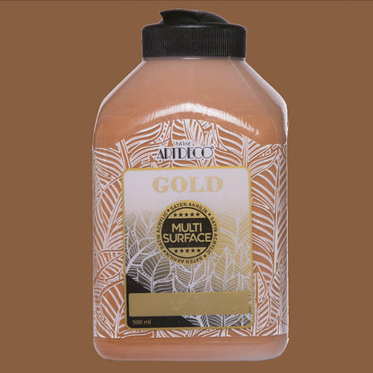 Artdeco Gold Multi-Surface Akrilik Boya 500ml Tarçın 299