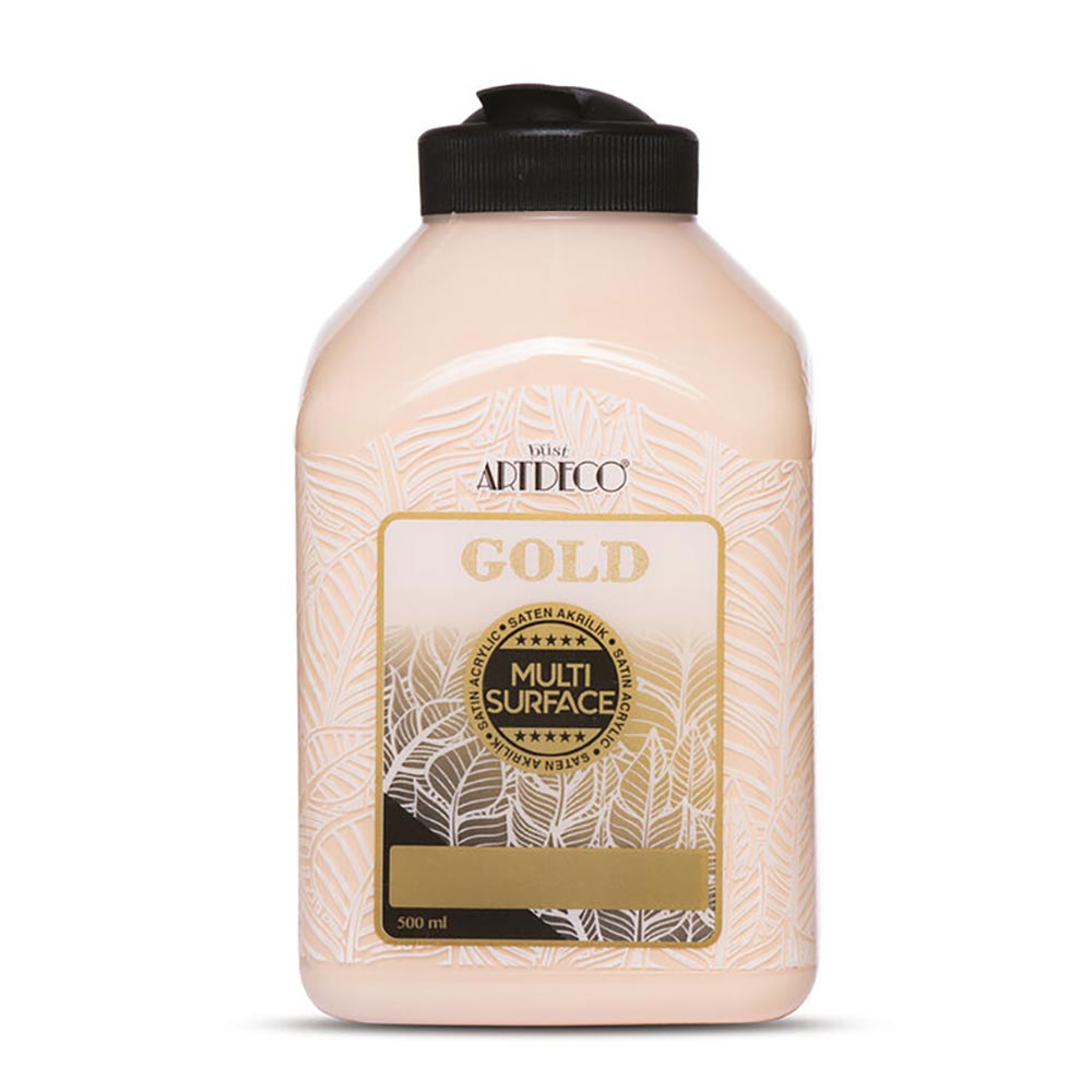 Artdeco Gold Multi-Surface Akrilik Boya 500ml Latte 305