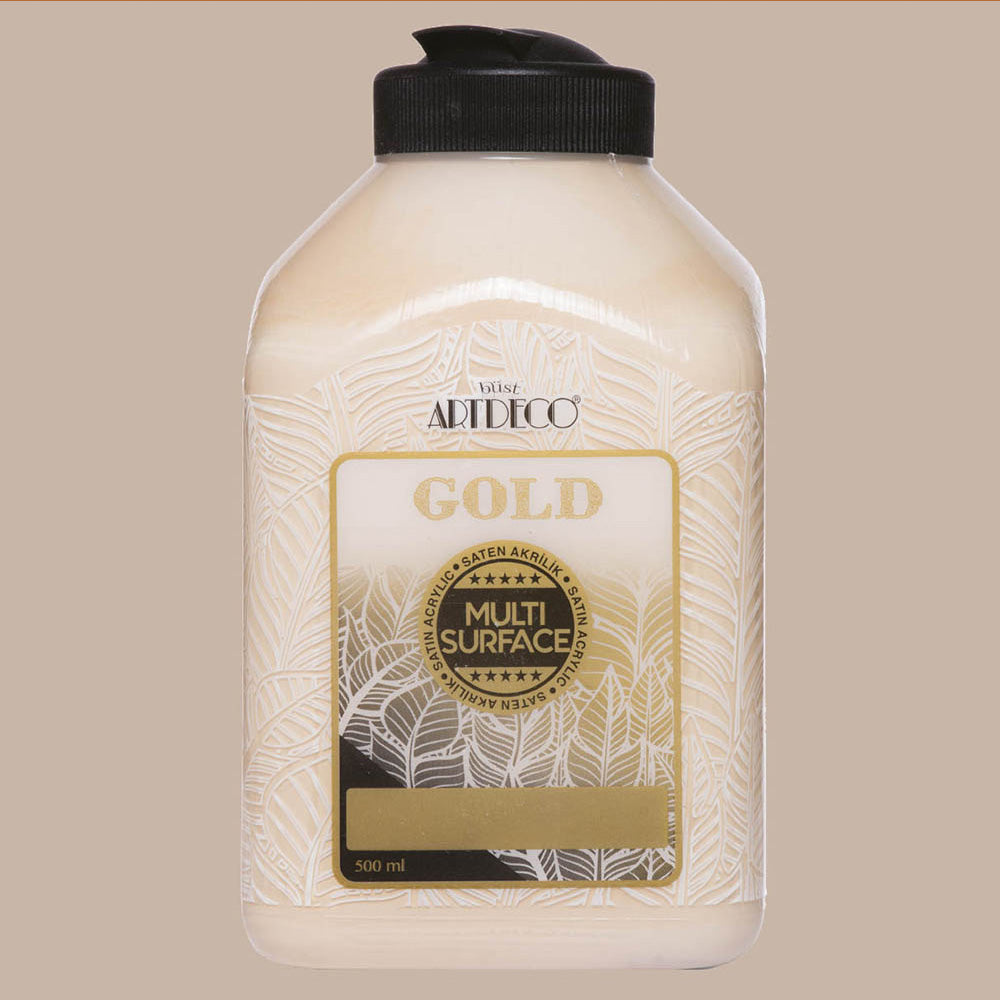 Artdeco Gold Multi-Surface Akrilik Boya 500ml Ten Rengi 307