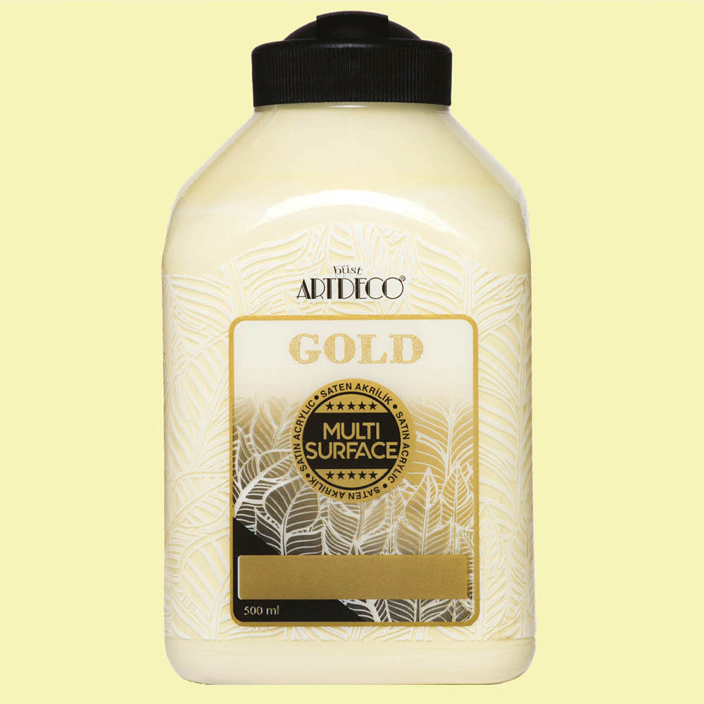 Artdeco Gold Multi-Surface Akrilik Boya 500ml Retro Krem 315