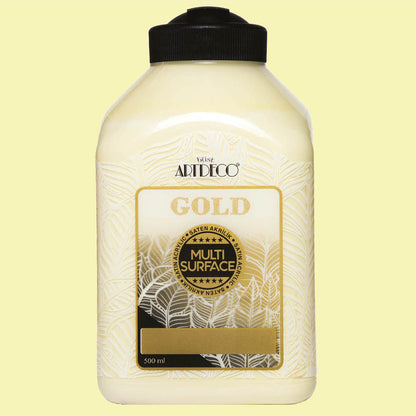 Artdeco Gold Multi-Surface Akrilik Boya 500ml Retro Krem 315
