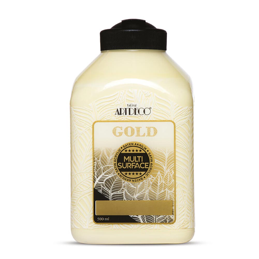 Artdeco Gold Multi-Surface Akrilik Boya 500ml Retro Krem 315