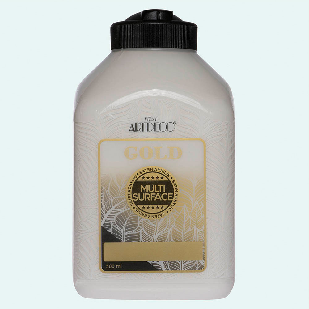 Artdeco Gold Multi-Surface Akrilik Boya 500ml Dantel Beyaz 318