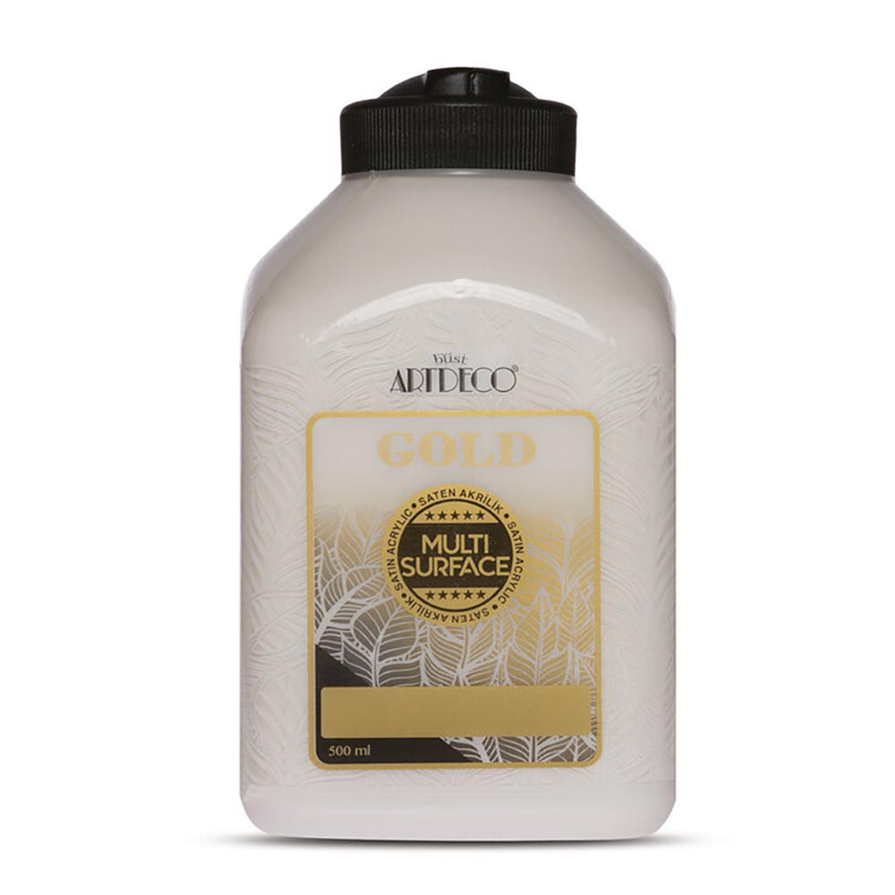 Artdeco Gold Multi-Surface Akrilik Boya 500ml Dantel Beyaz 318