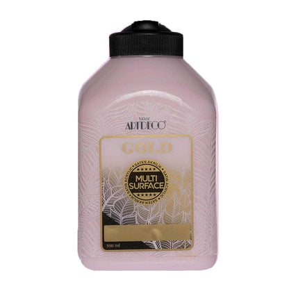 Artdeco Gold Multi-Surface Akrilik Boya 500ml Pembe Kuvars 323