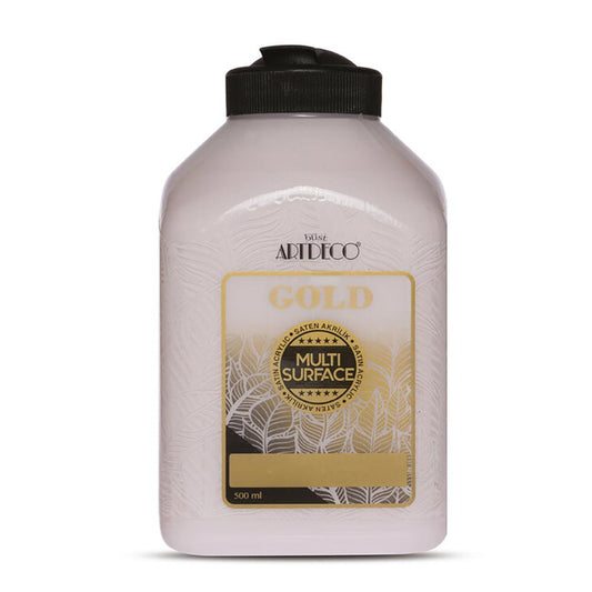 Artdeco Gold Multi-Surface Akrilik Boya 500ml Düğün Pastası 325