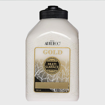 Artdeco Gold Multi-Surface Akrilik Boya 500ml Orkide Beyazı 331
