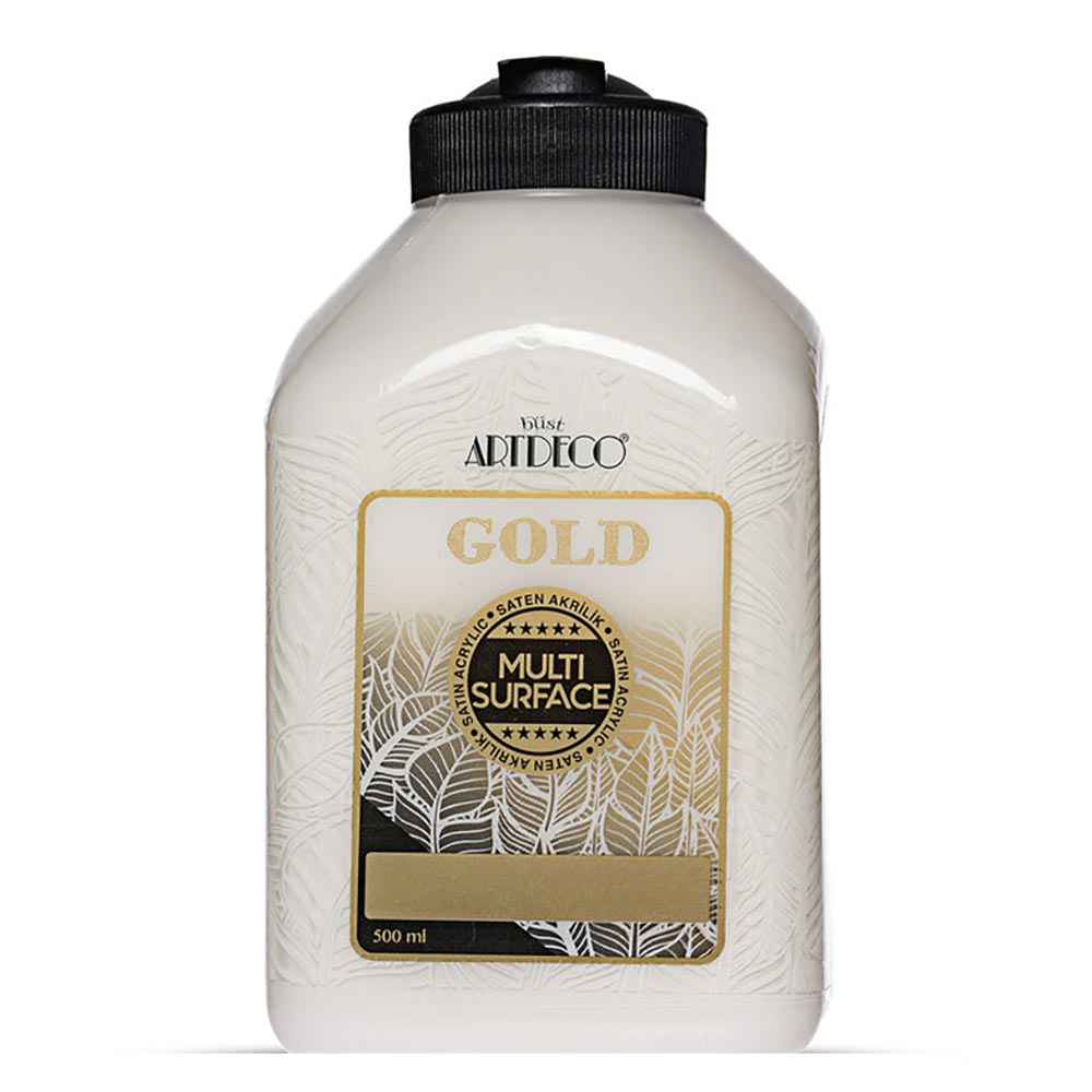 Artdeco Gold Multi-Surface Akrilik Boya 500ml Orkide Beyazı 331