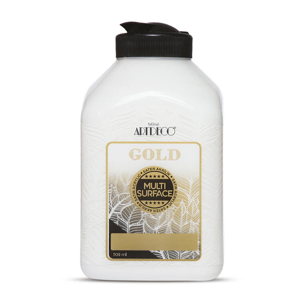 Artdeco Gold Multi-Surface Akrilik Boya 500ml Beyaz Sabun 336