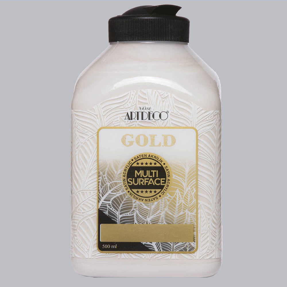 Artdeco Gold Multi-Surface Akrilik Boya 500ml Sıcak Gri 343