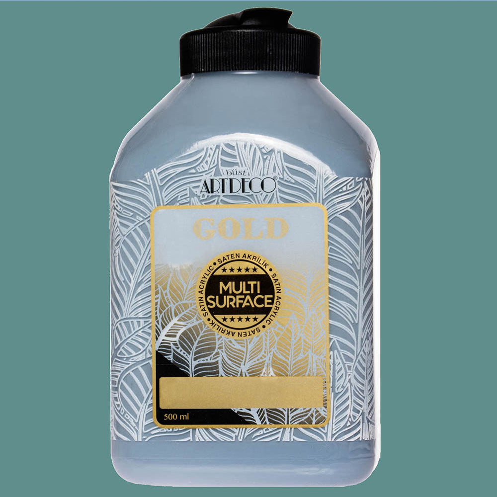 Artdeco Gold Multi-Surface Akrilik Boya 500ml Güvercin Gri 351