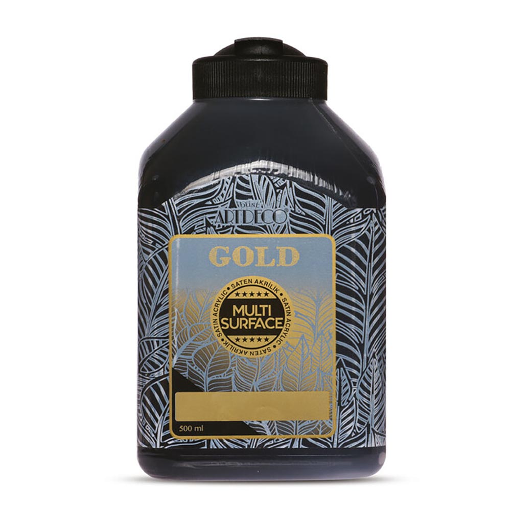 Artdeco Gold Multi-Surface Akrilik Boya 500ml Siyah 360