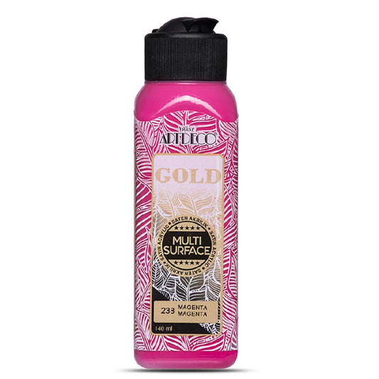 Artdeco Gold Multi-Surface Akrilik Boya 140ml Magenta 238