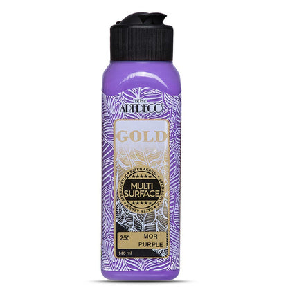 Artdeco Gold Multi-Surface Akrilik Boya 140ml Mor 250