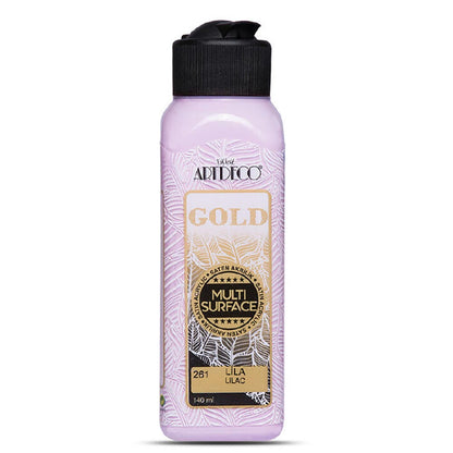 Artdeco Gold Multi-Surface Akrilik Boya 140ml Lila 261