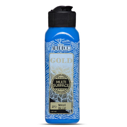Artdeco Gold Multi-Surface Akrilik Boya 140ml Mavi 270