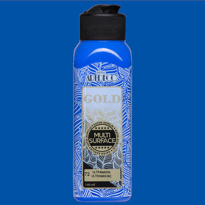 Artdeco Gold Multi-Surface Akrilik Boya 140ml Ultramarin 272