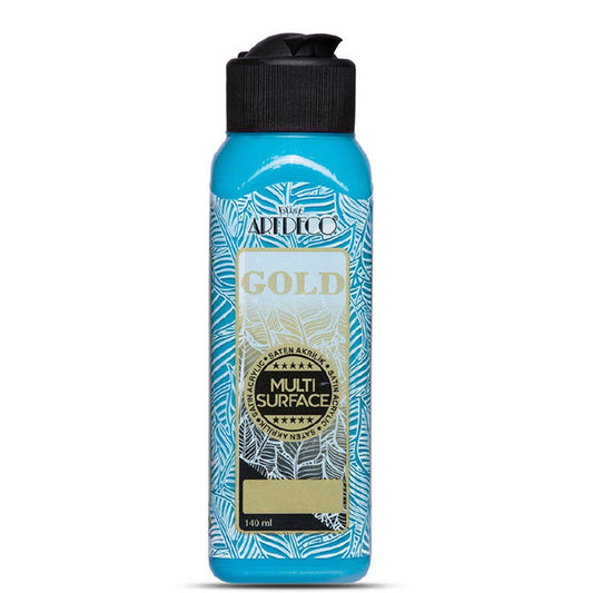 Artdeco Gold Multi-Surface Akrilik Boya 140ml Okyanus Mavi 276