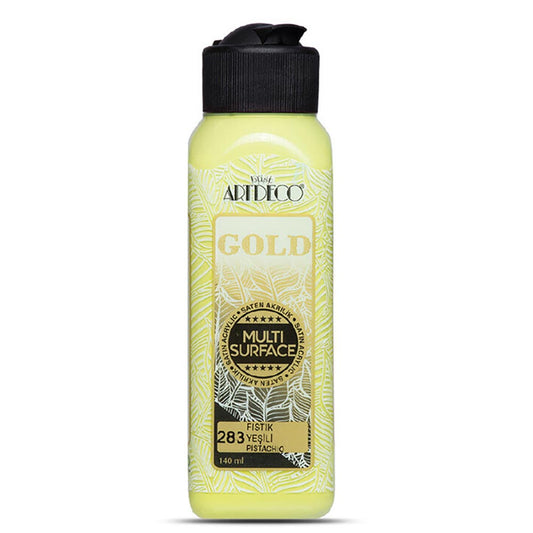 Artdeco Gold Multi-Surface Akrilik Boya 140ml Fıstık Yeşili 283